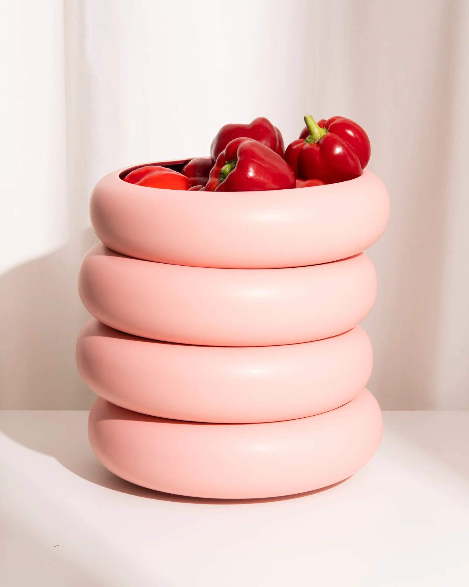 Alva Obstschale rosa bordeaux - Image 5