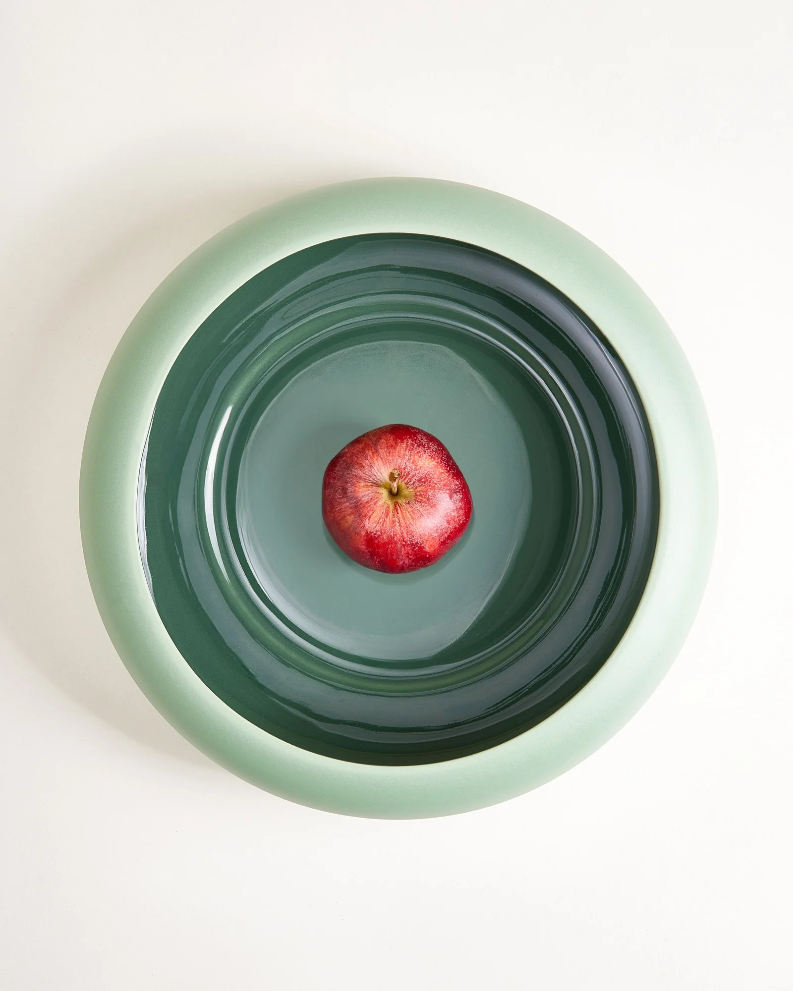 Alva Obstschale salbei dunkelgrün - Image 3