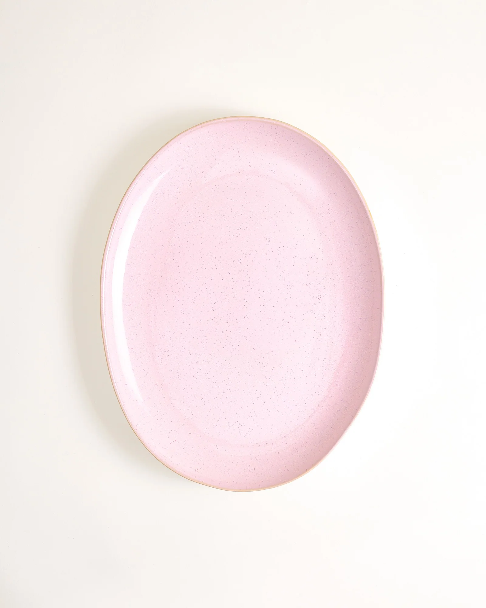Areia Servierplatte L oval rosé