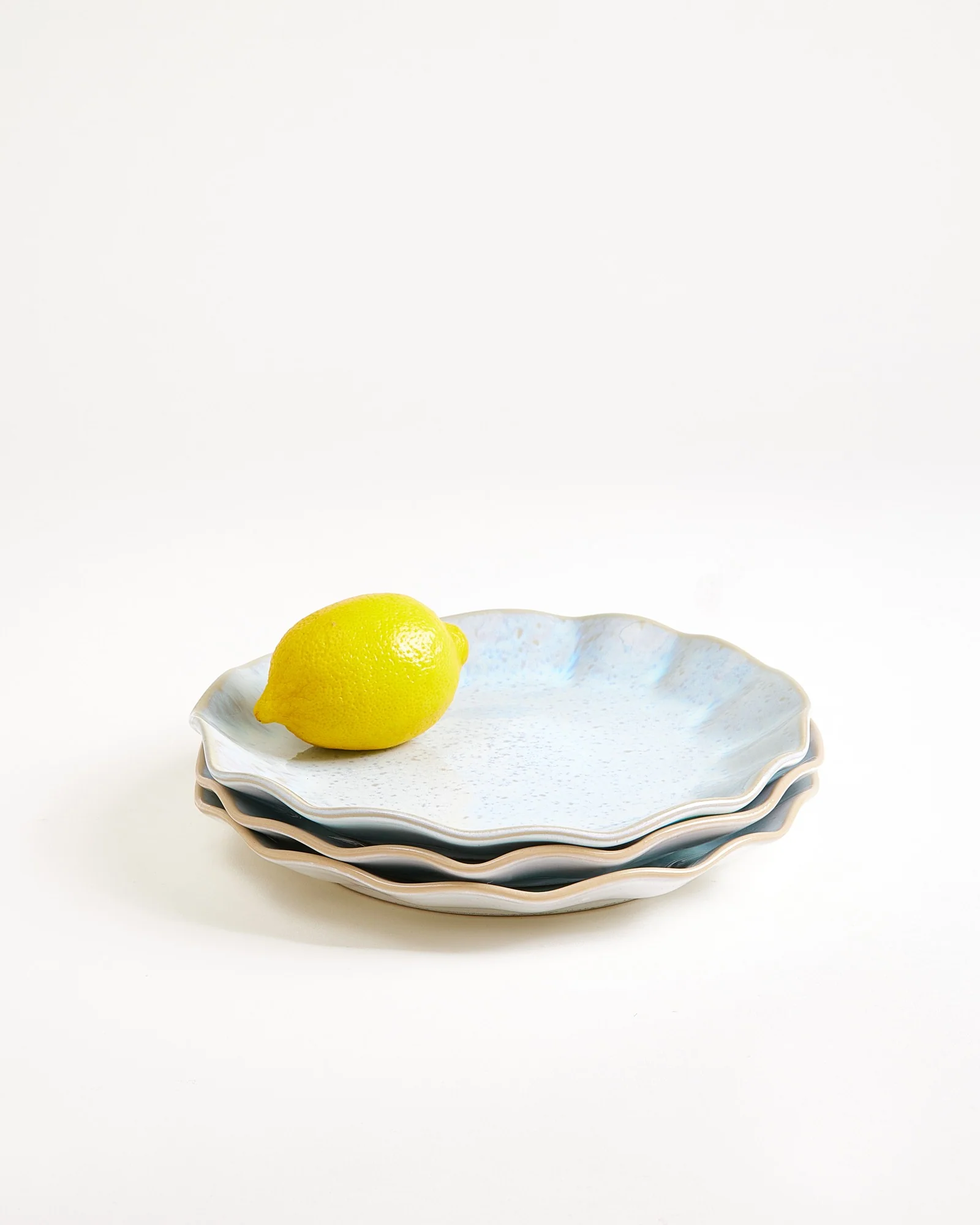 Areia Teller klein shell azur - Image 4