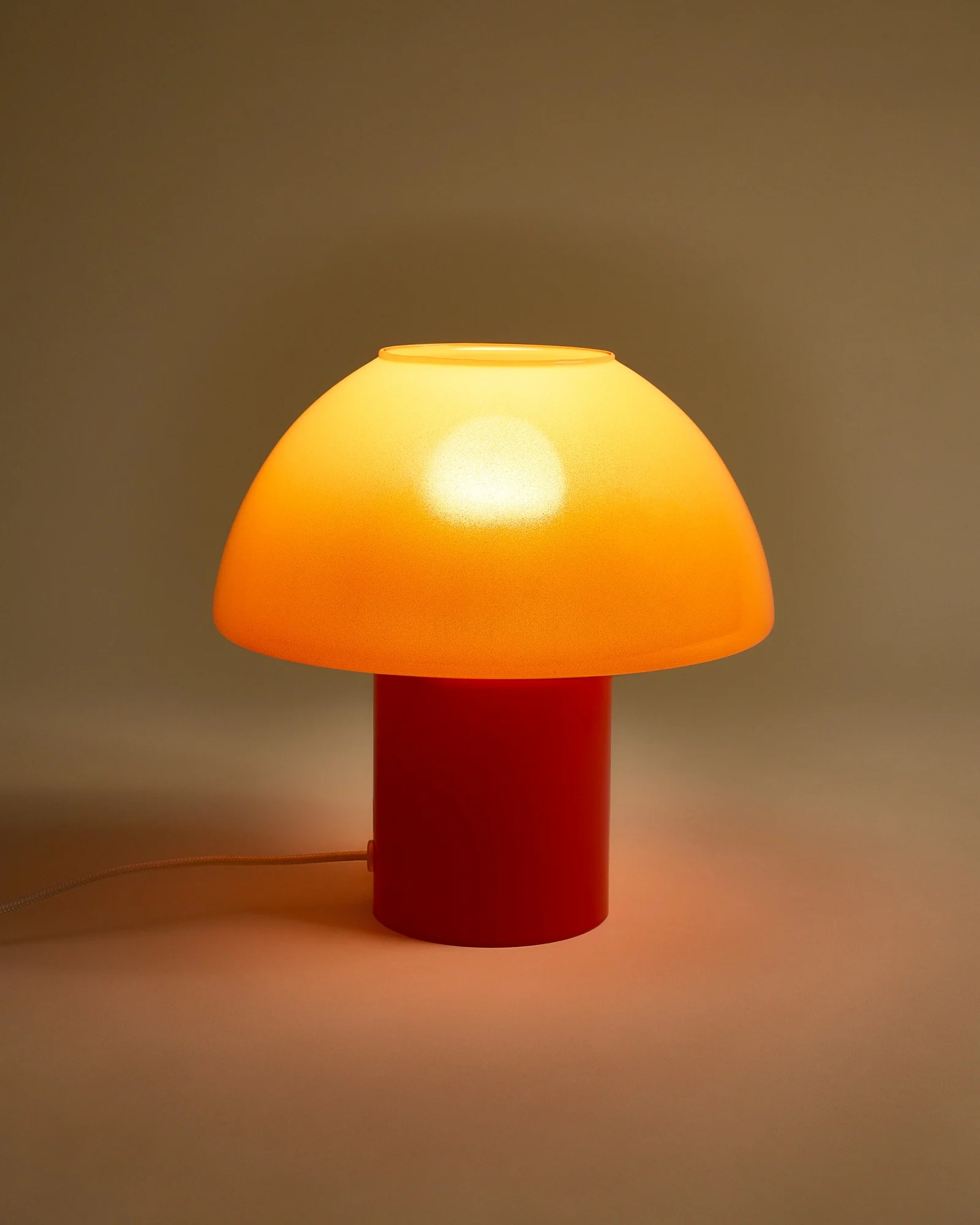 Cogumelo Glaslampe orange rot - Image 3