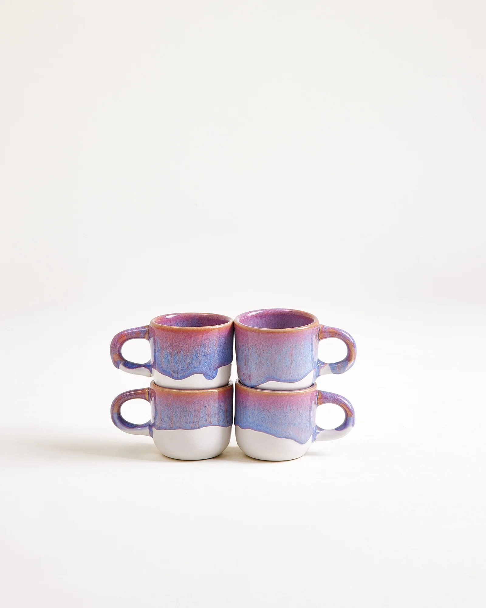 Coimbra Espressotasse lila 4er-Set