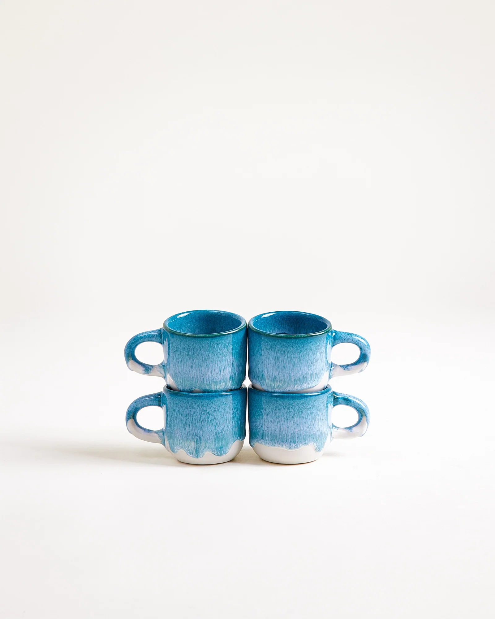 Coimbra Espressotasse türkis 4er-Set