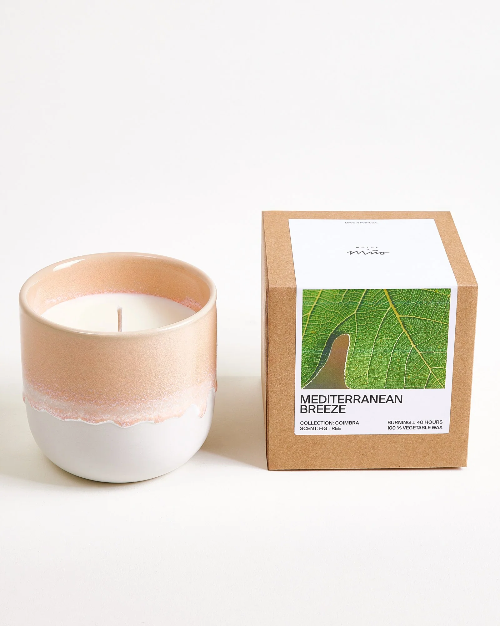 Coimbra Duftkerze Mediterranean Breeze apricot