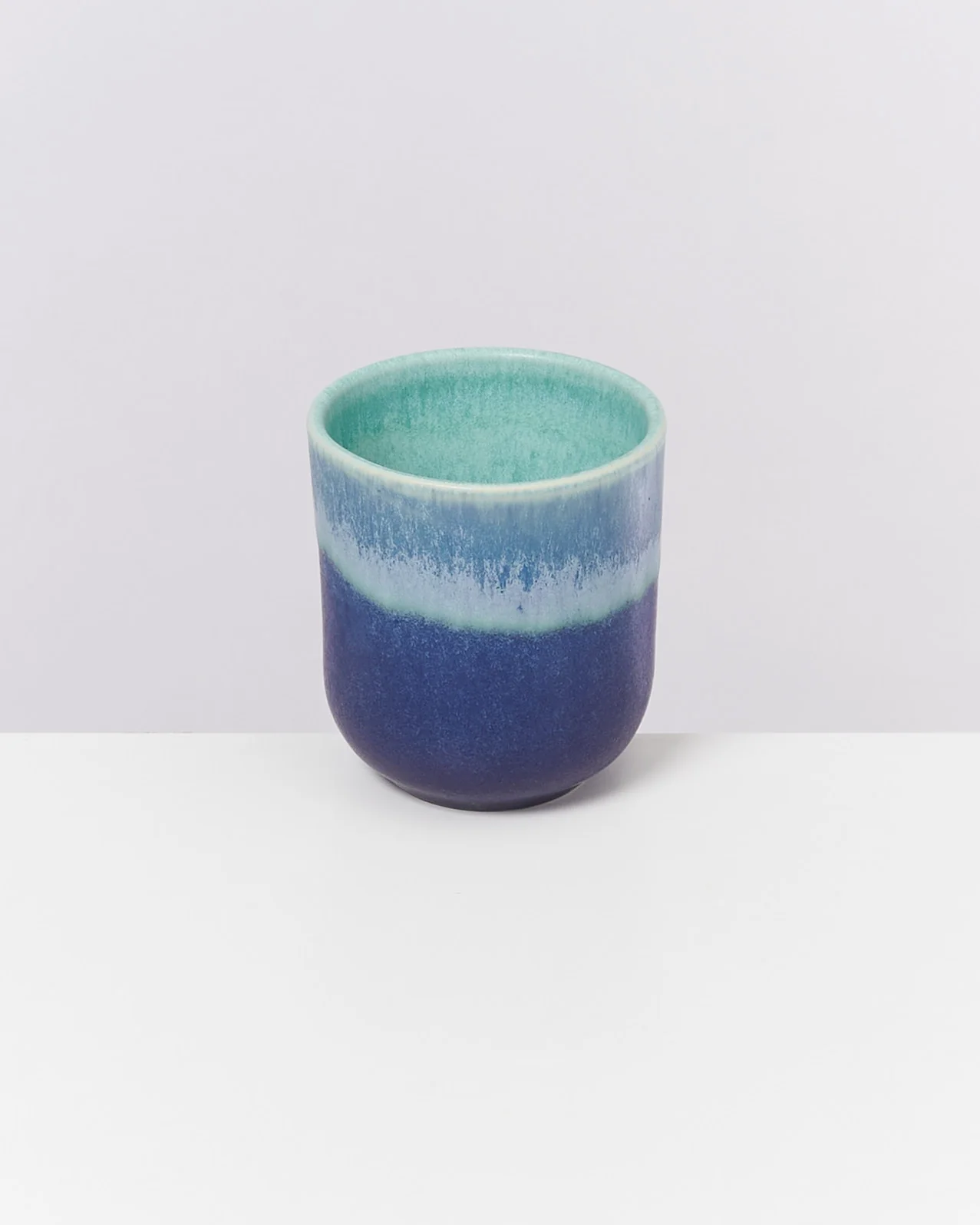 Copa Alto Becher klein türkis dunkelblau 4er-Set - Image 2