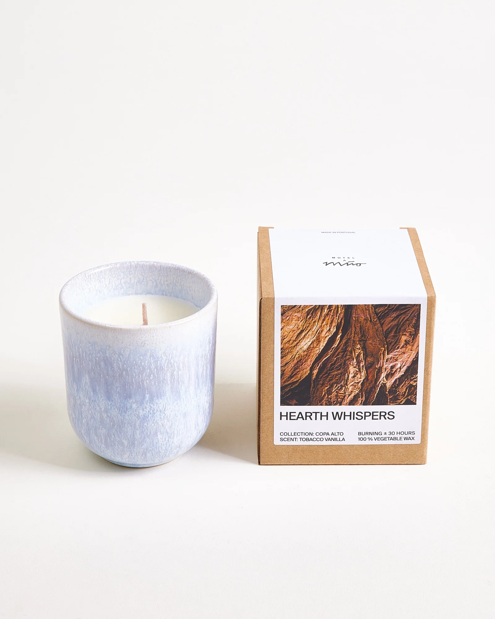 Copa Alto Duftkerze Hearth Whispers hellblau