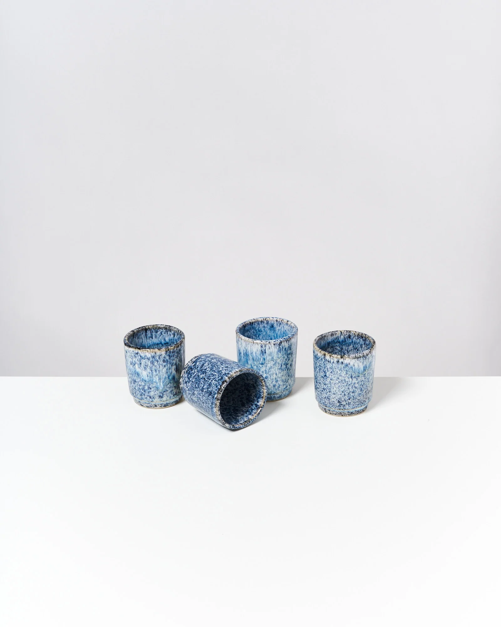 Cordoama Becher klein blau 4er-Set