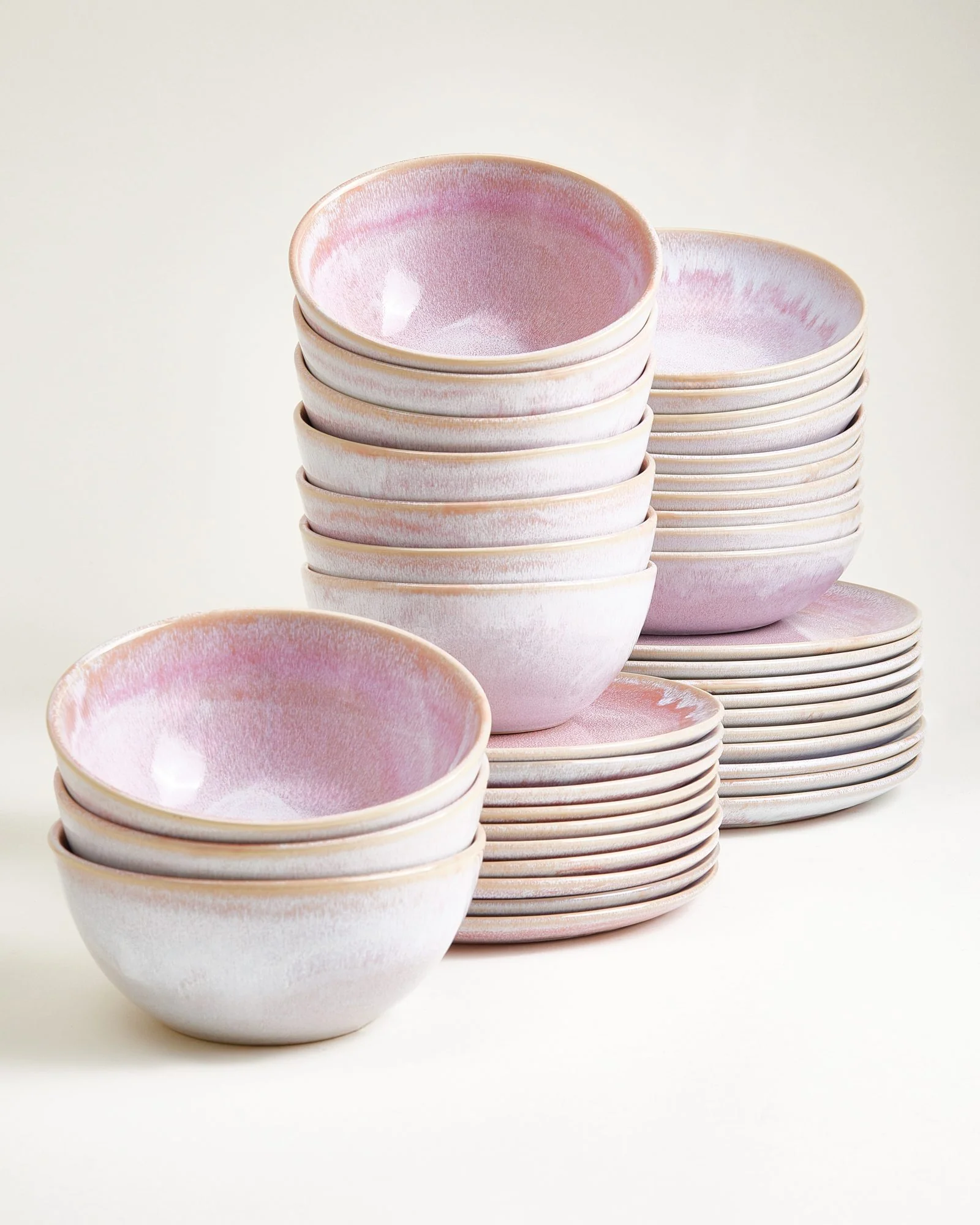 Cordoama Geschirr-Set classic rosé 40-teilig