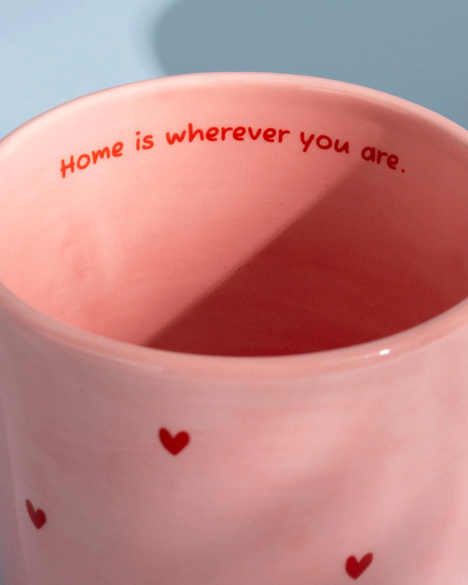 Lira Tasse groß Home rosa rot - Image 2