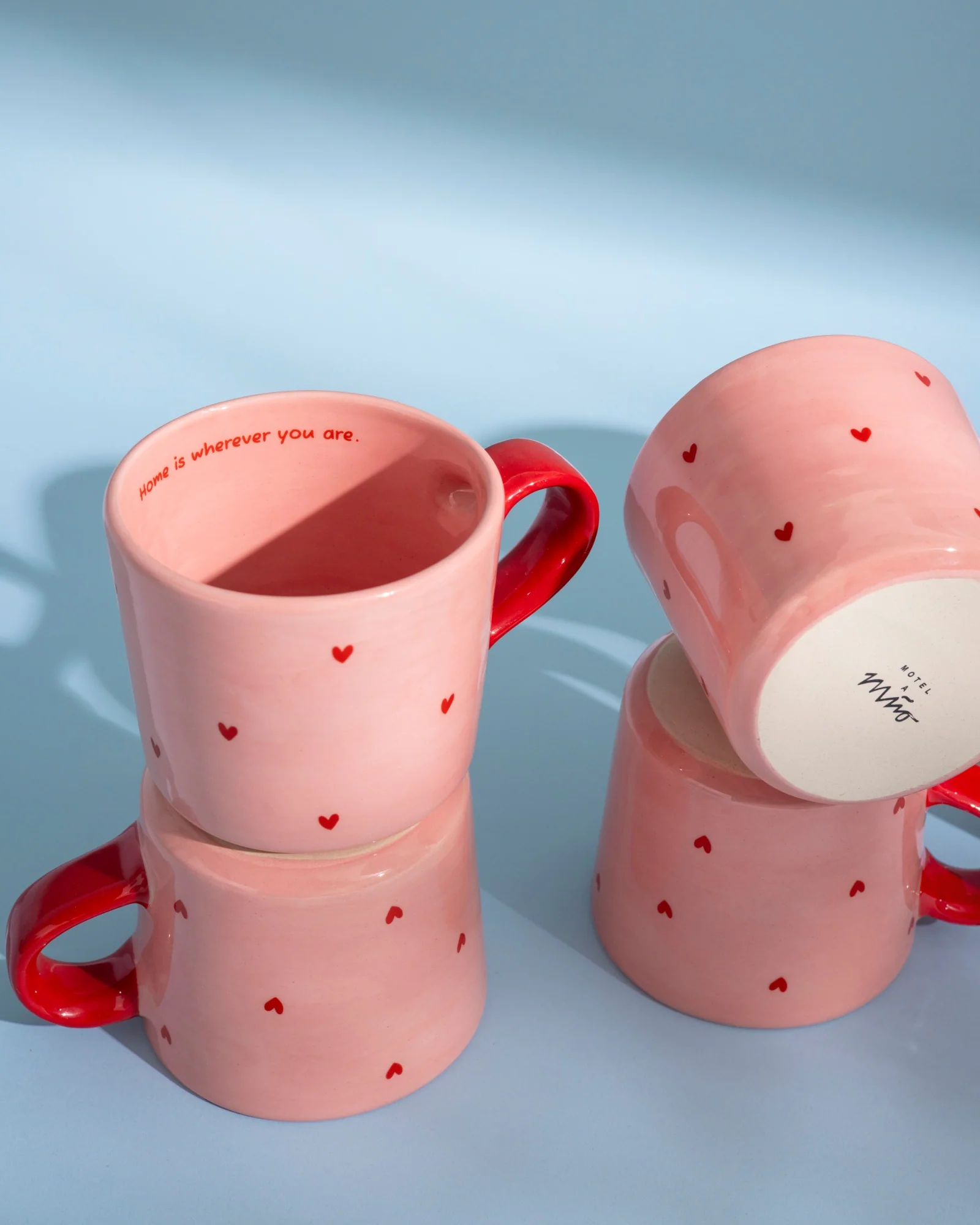 Lira Tasse groß Home rosa rot - Image 4