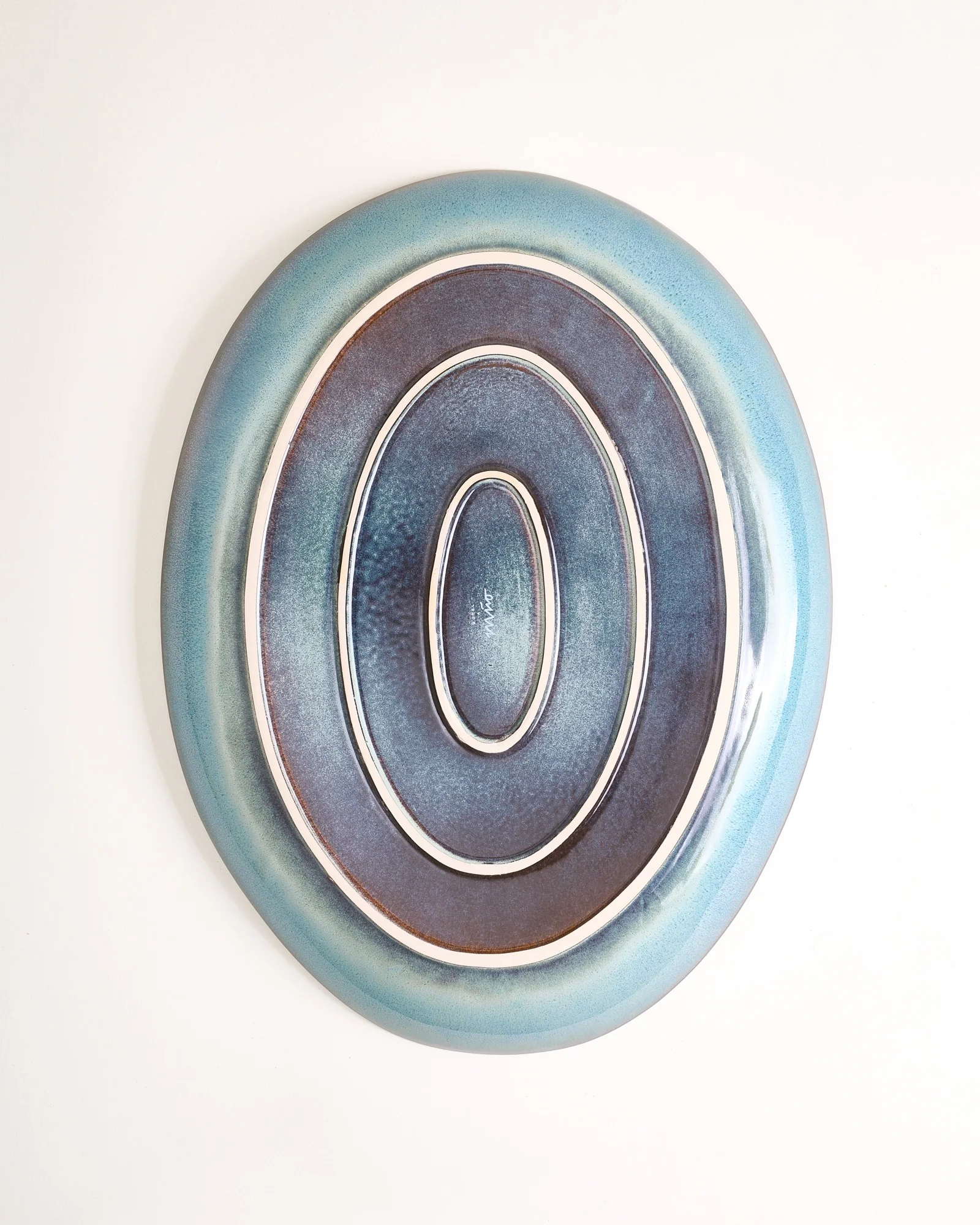 Madeira Servierplatte XL oval grünblau - Image 3