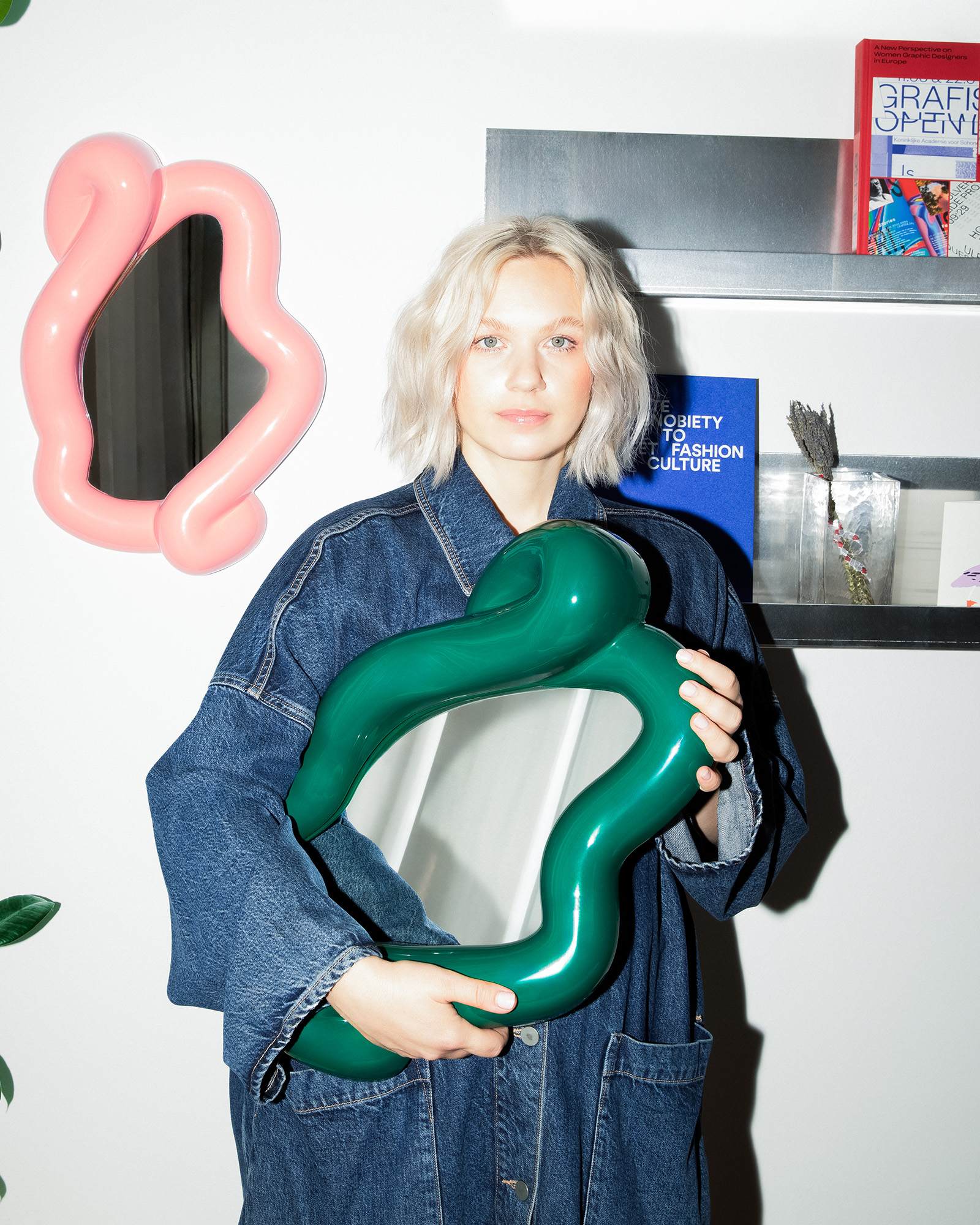 MaM x Ju Schnee Spiegel rosa - Image 3