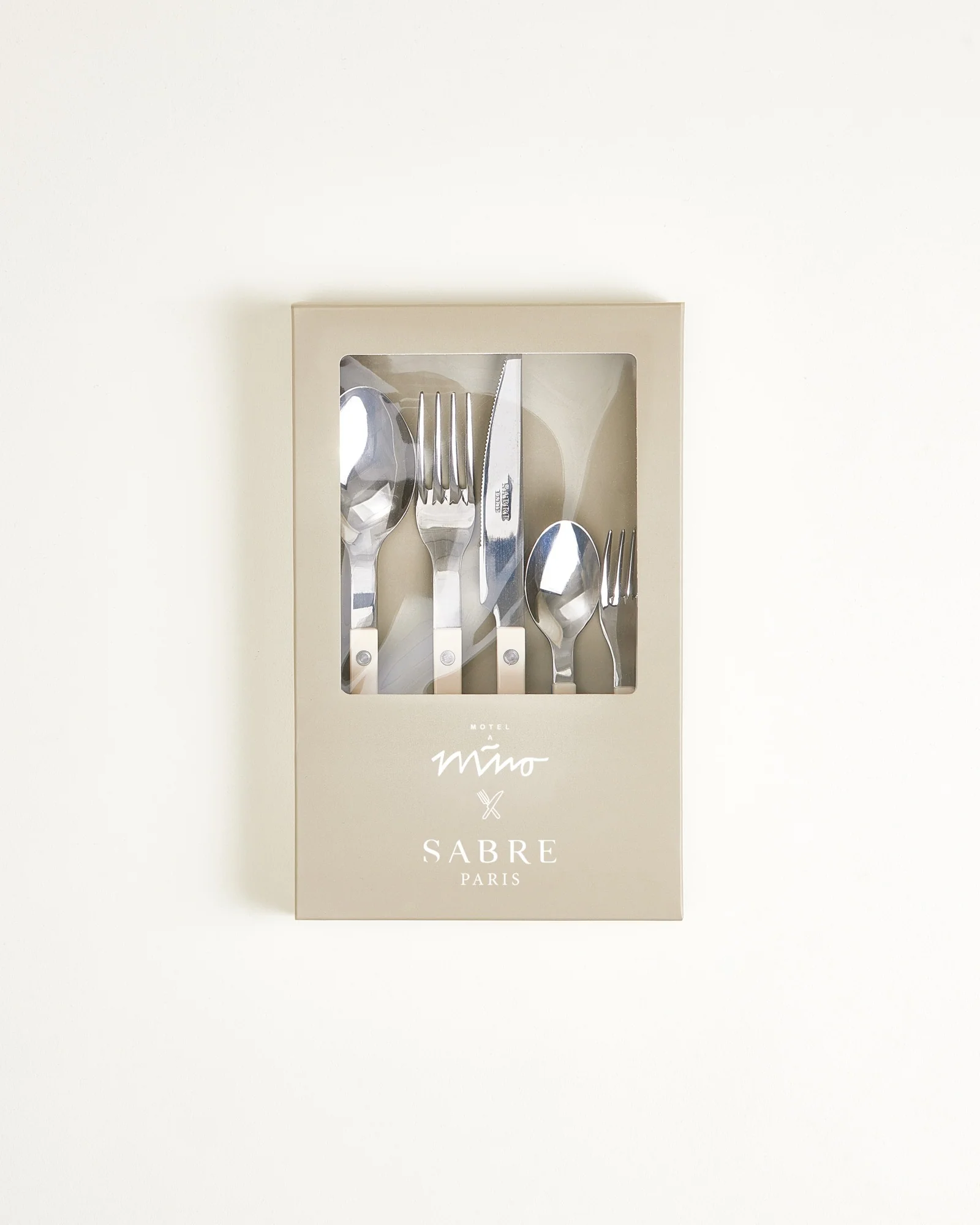 MaM x Sabre Paris Besteck 5er-Set off-white blau - Image 2