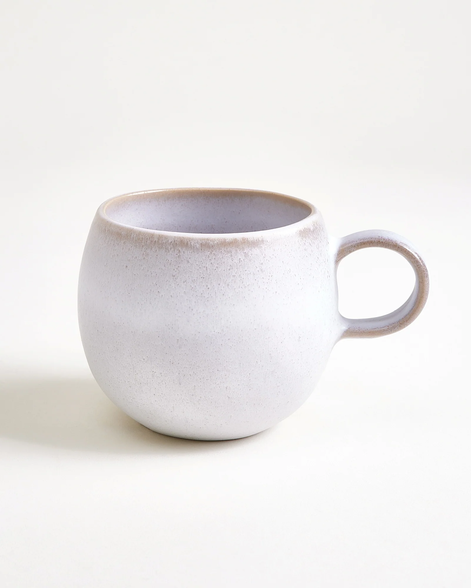 Moura Tasse groß weiß