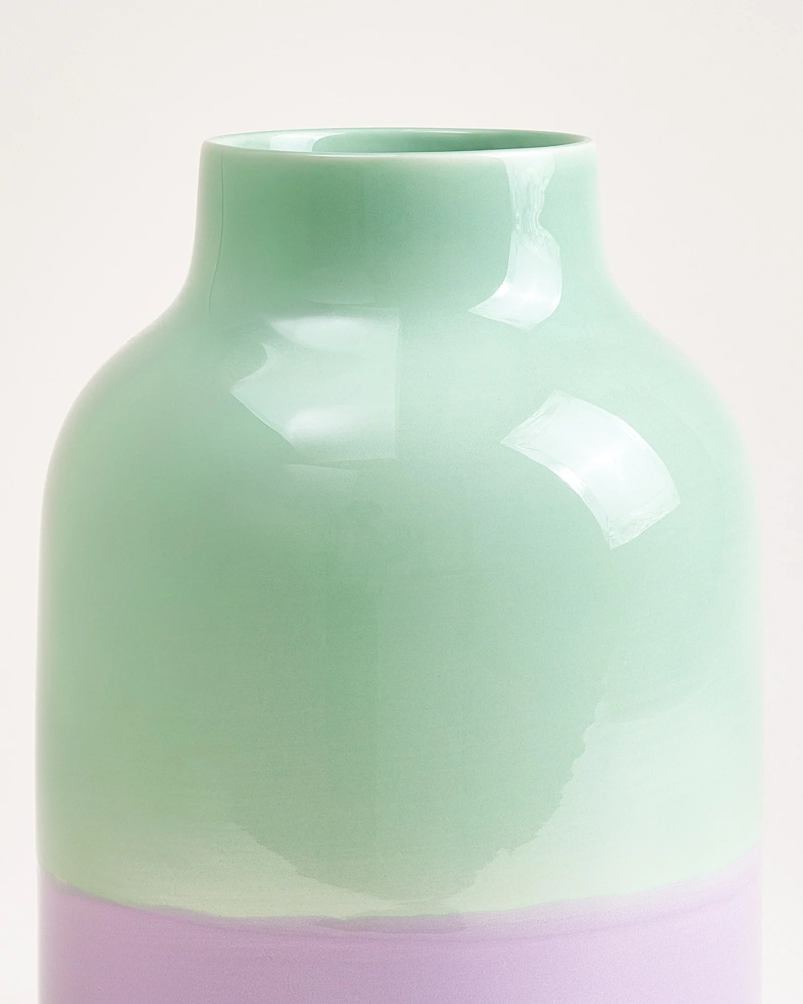 Nuno Vase L mint lila - Image 2