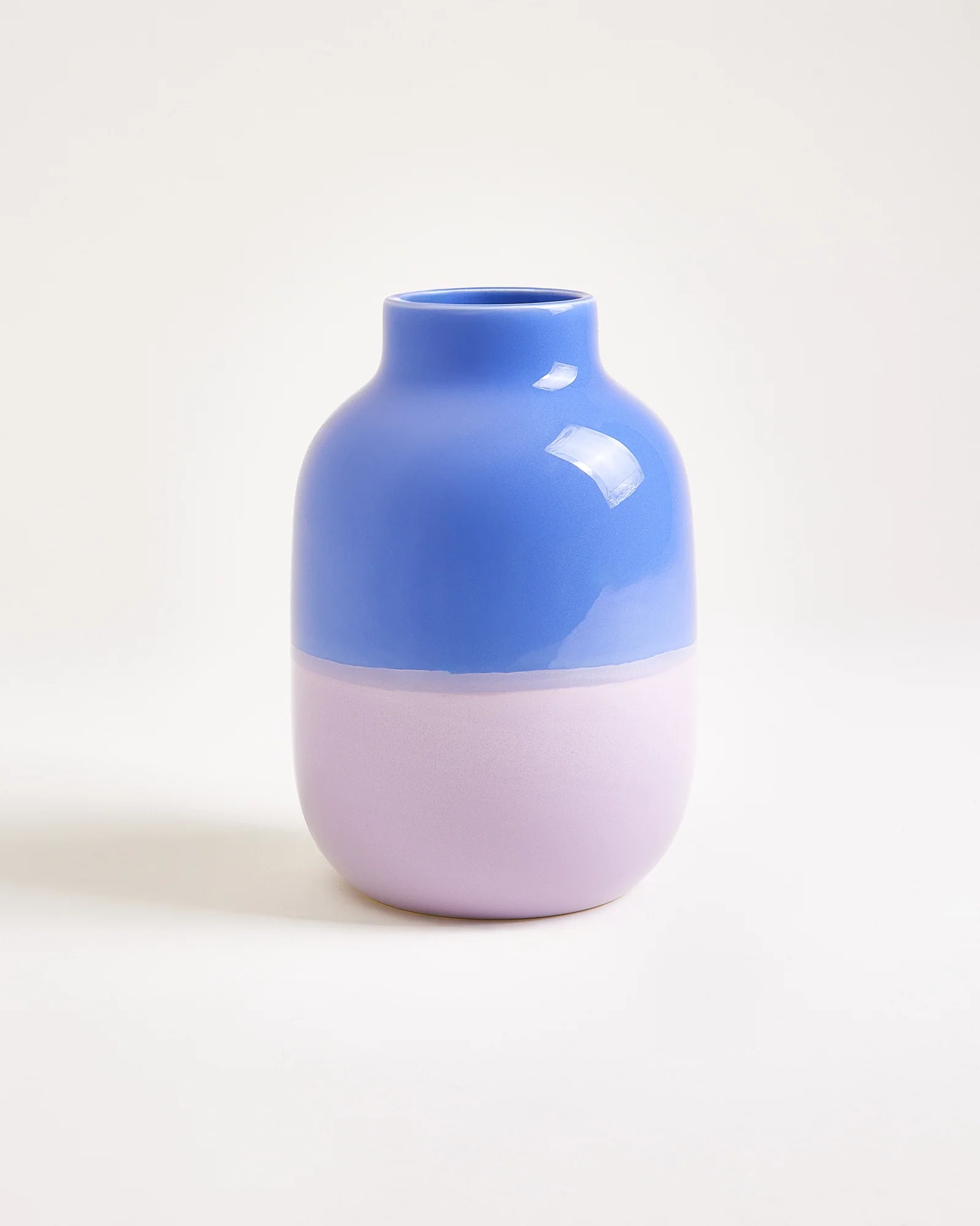 Nuno Vase M cornflower lila