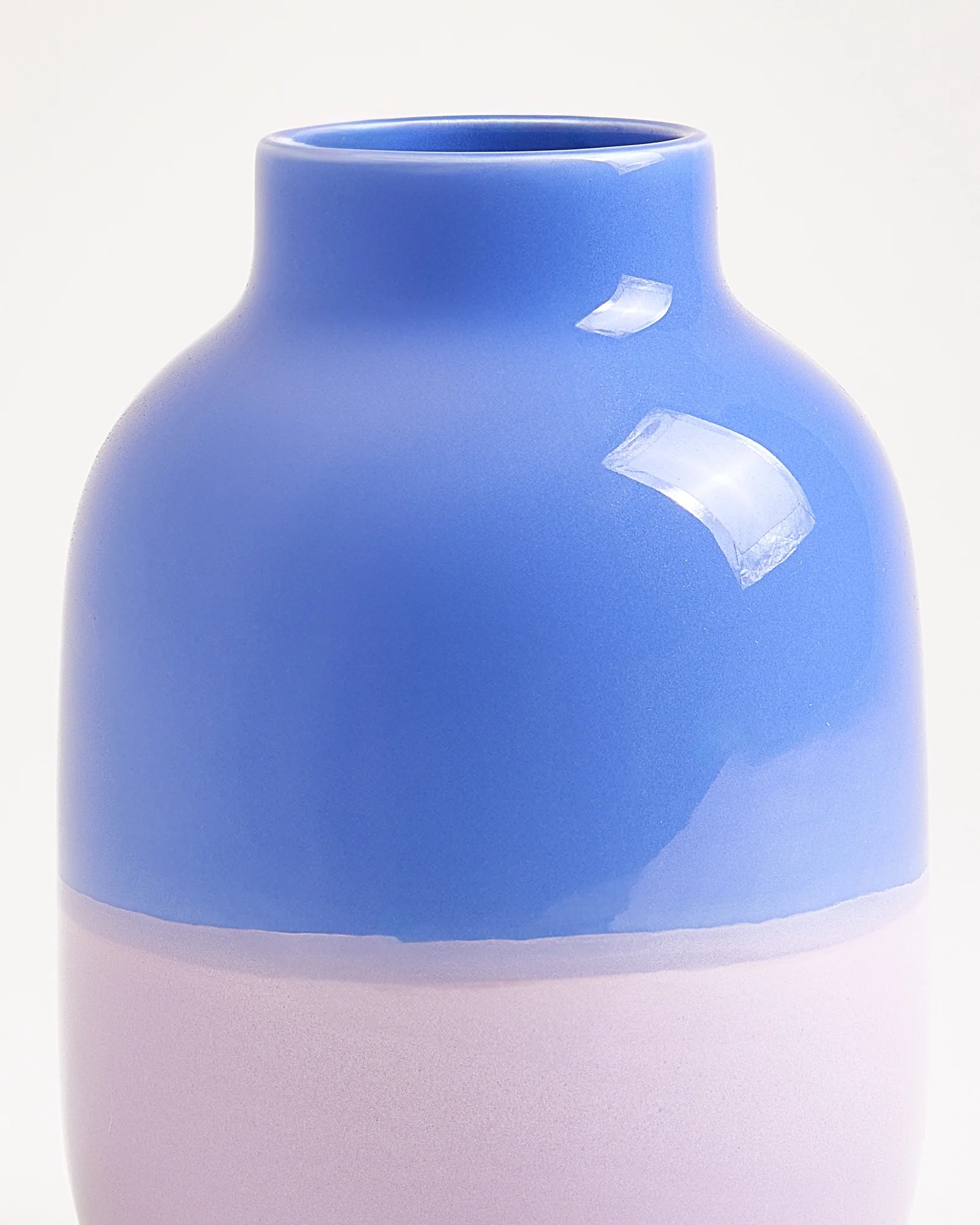 Nuno Vase M cornflower lila - Image 3