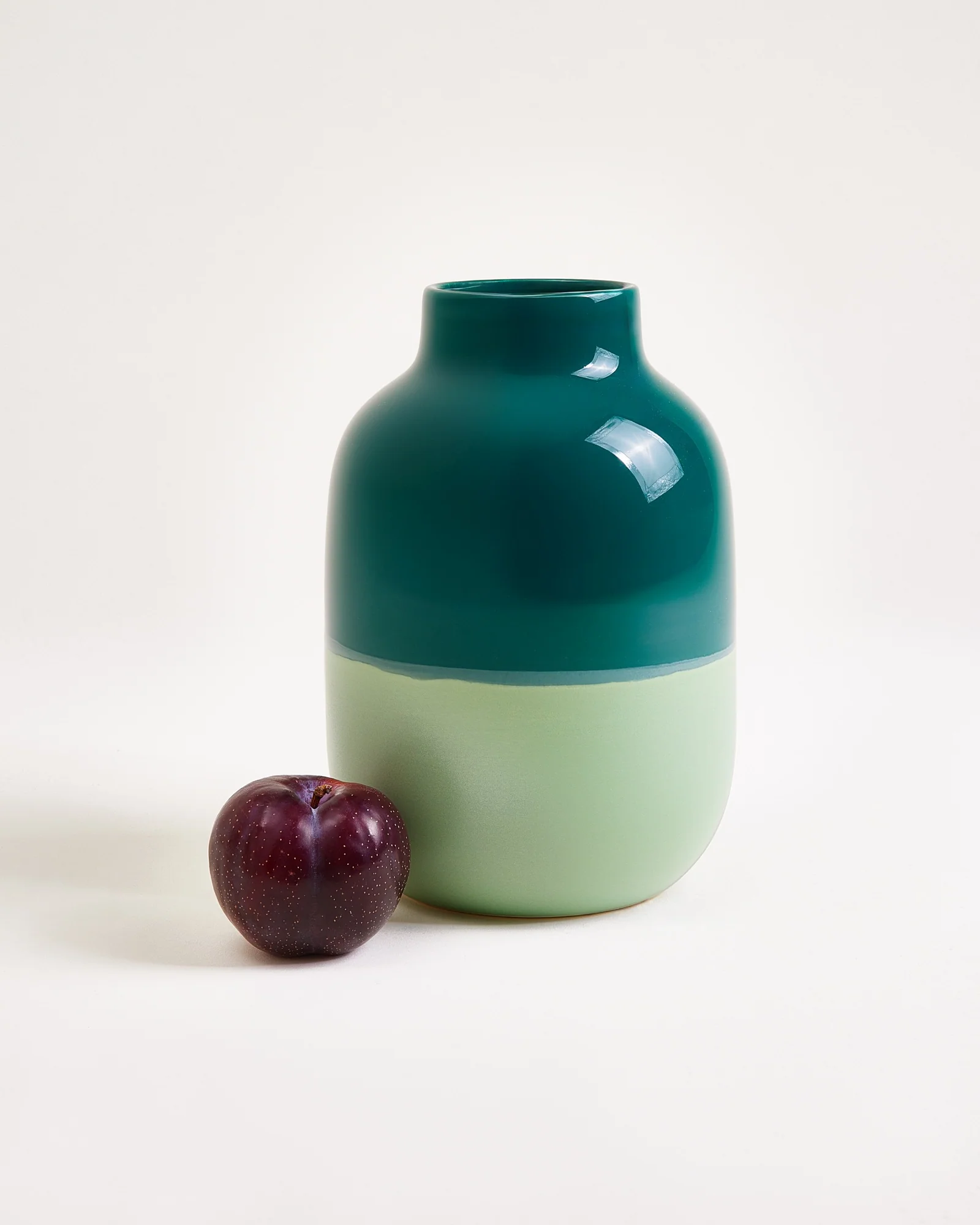 Nuno Vase M dunkelgrün salbei - Image 4