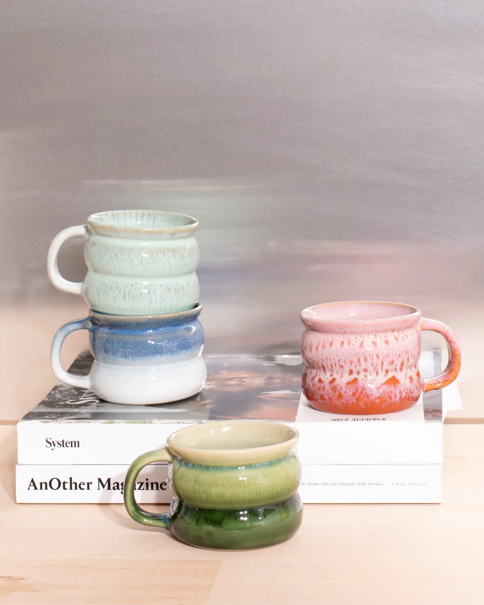 Ombra Tasse klein bubble dunkelblau hellblau - Image 4