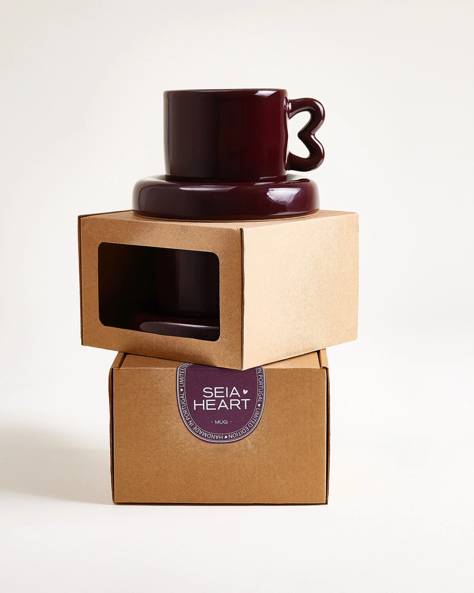 Seia Geschenk-Set Herz rosa burgund 5-teilig - Image 6