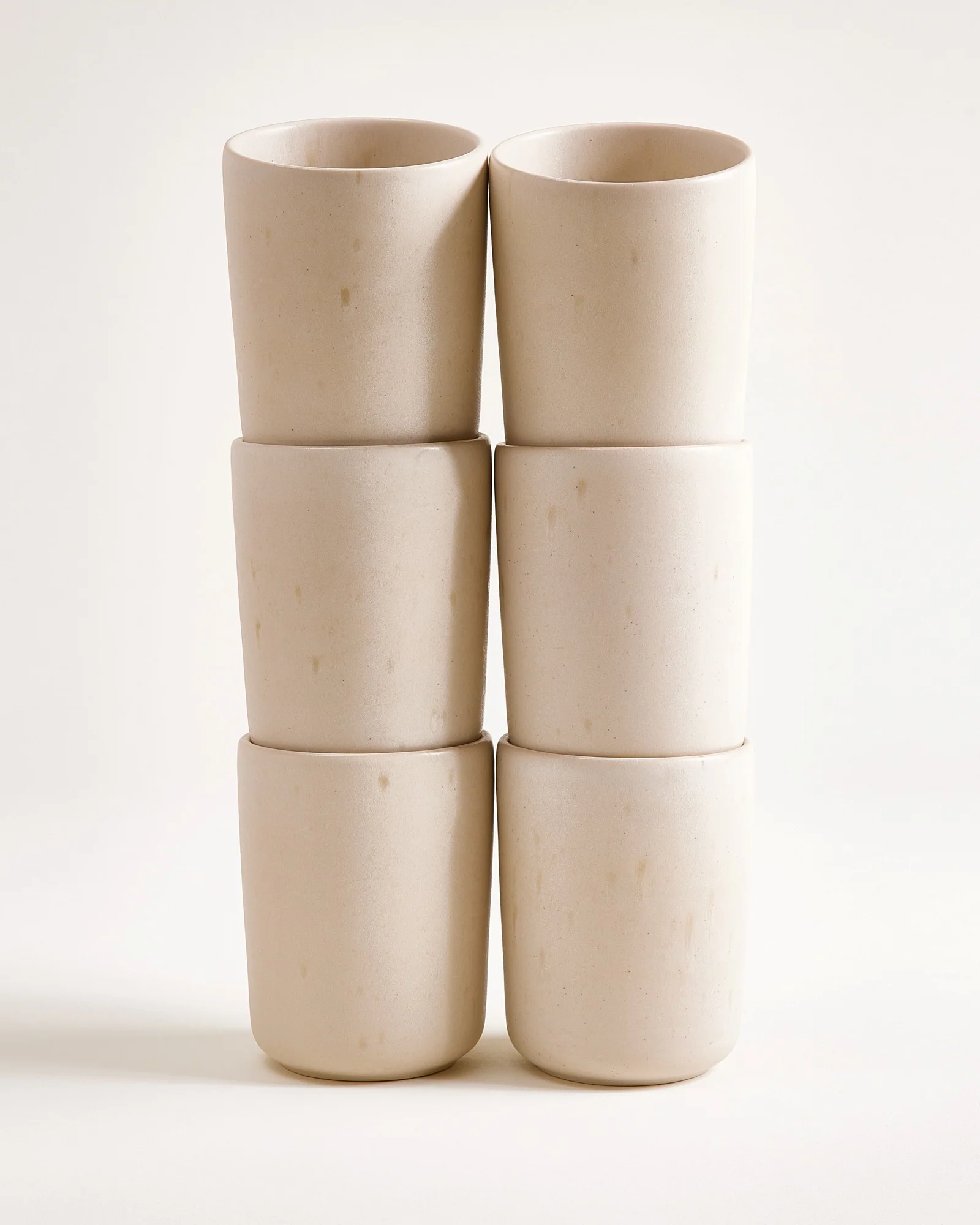 Sintra Becher groß sand 6er-Set