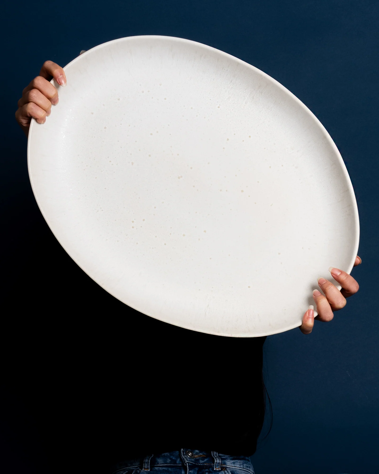 Sintra Servierplatte XL oval sand - Image 2